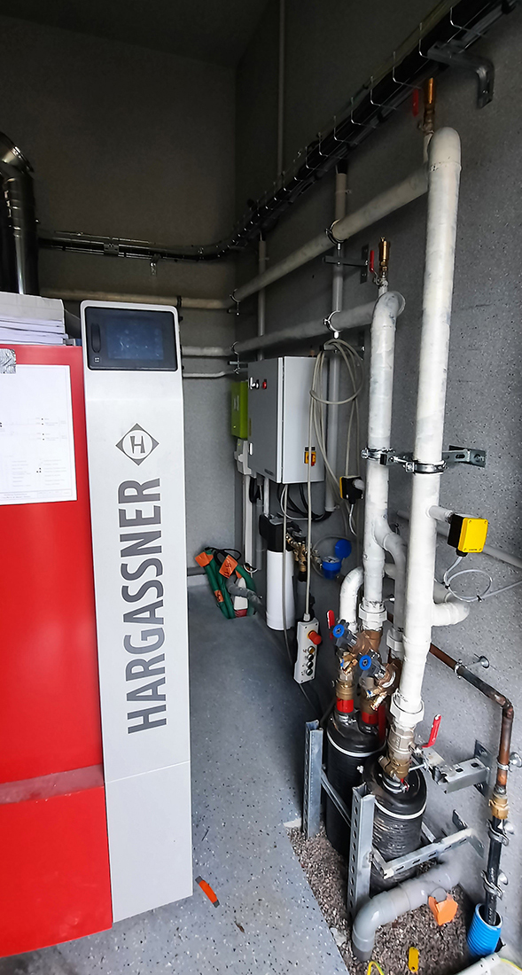 Réalisation d’une chaufferie en container et d’un réseau de chaleur à VOUHENANS